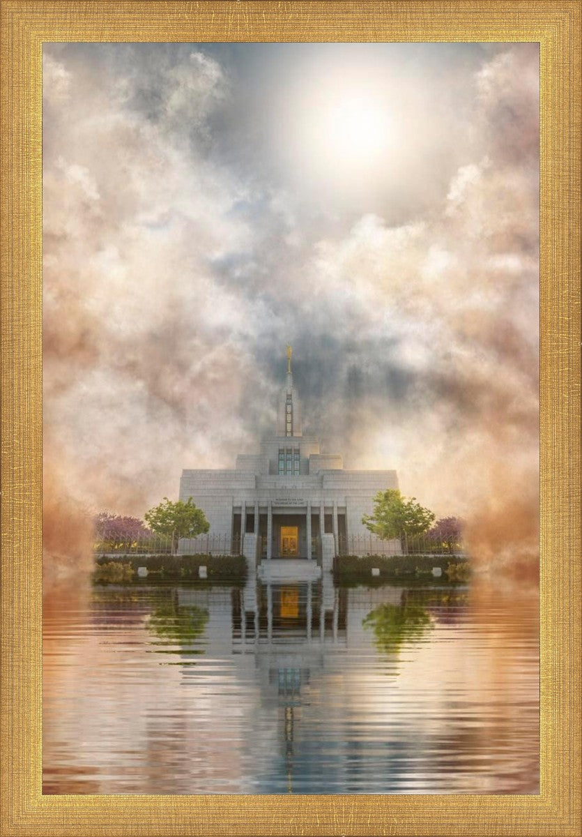 Millennial Reflection Draper Temple