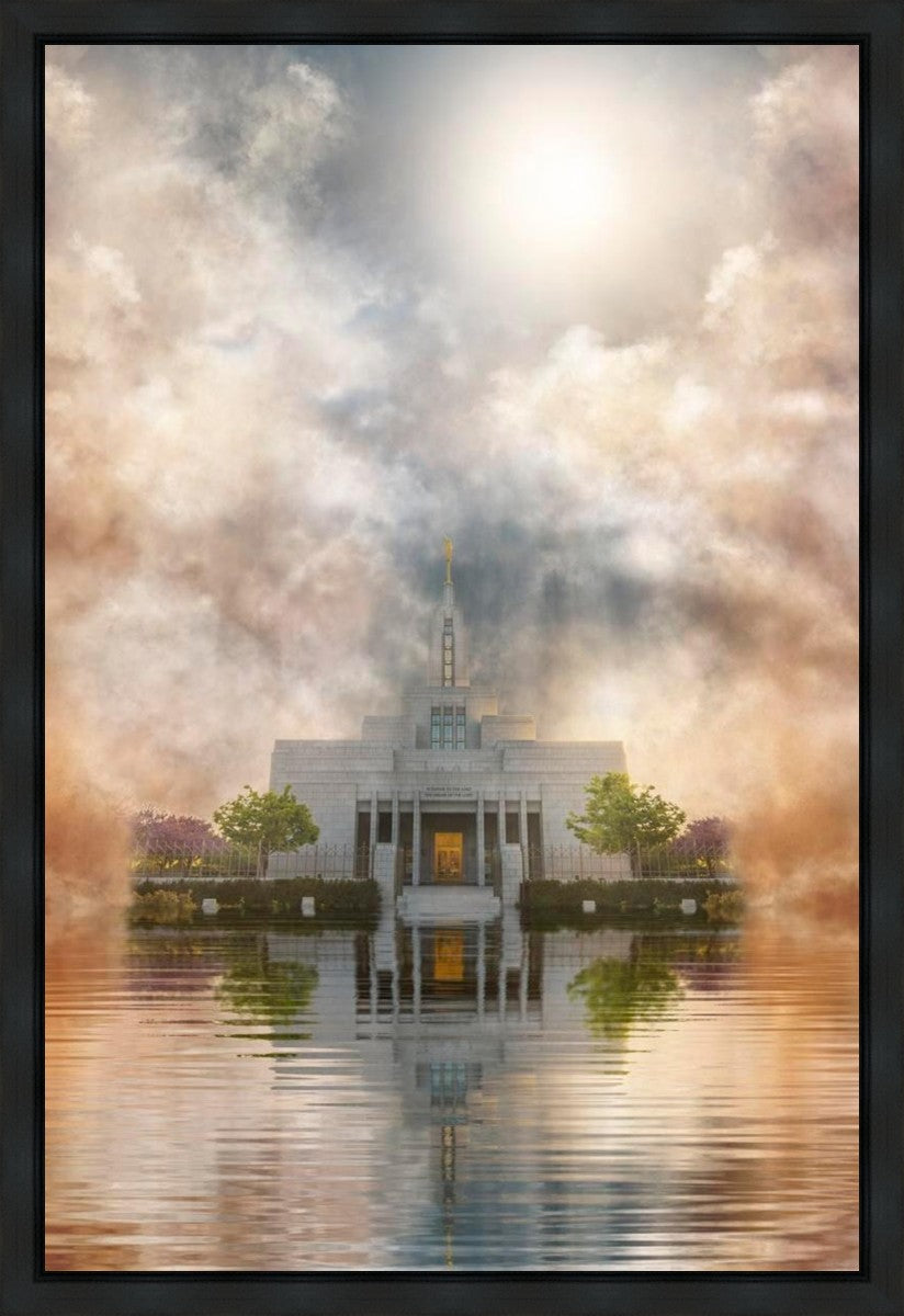 Millennial Reflection Draper Temple