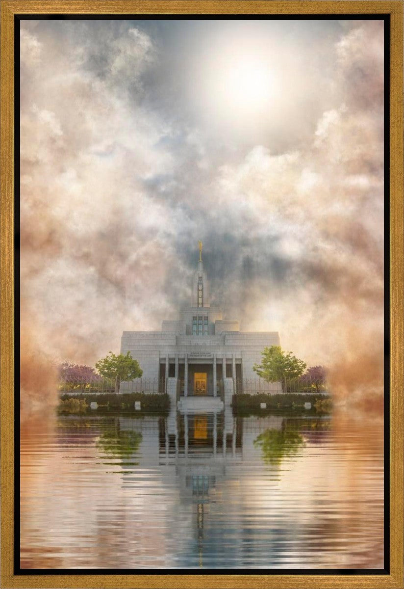 Millennial Reflection Draper Temple