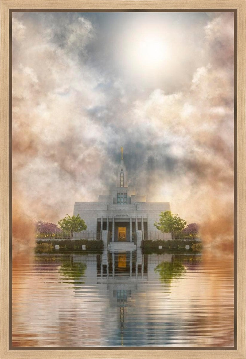Millennial Reflection Draper Temple