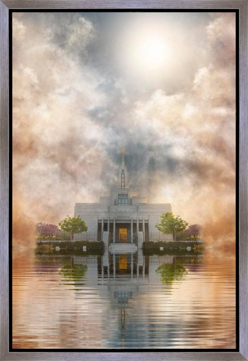 Millennial Reflection Draper Temple
