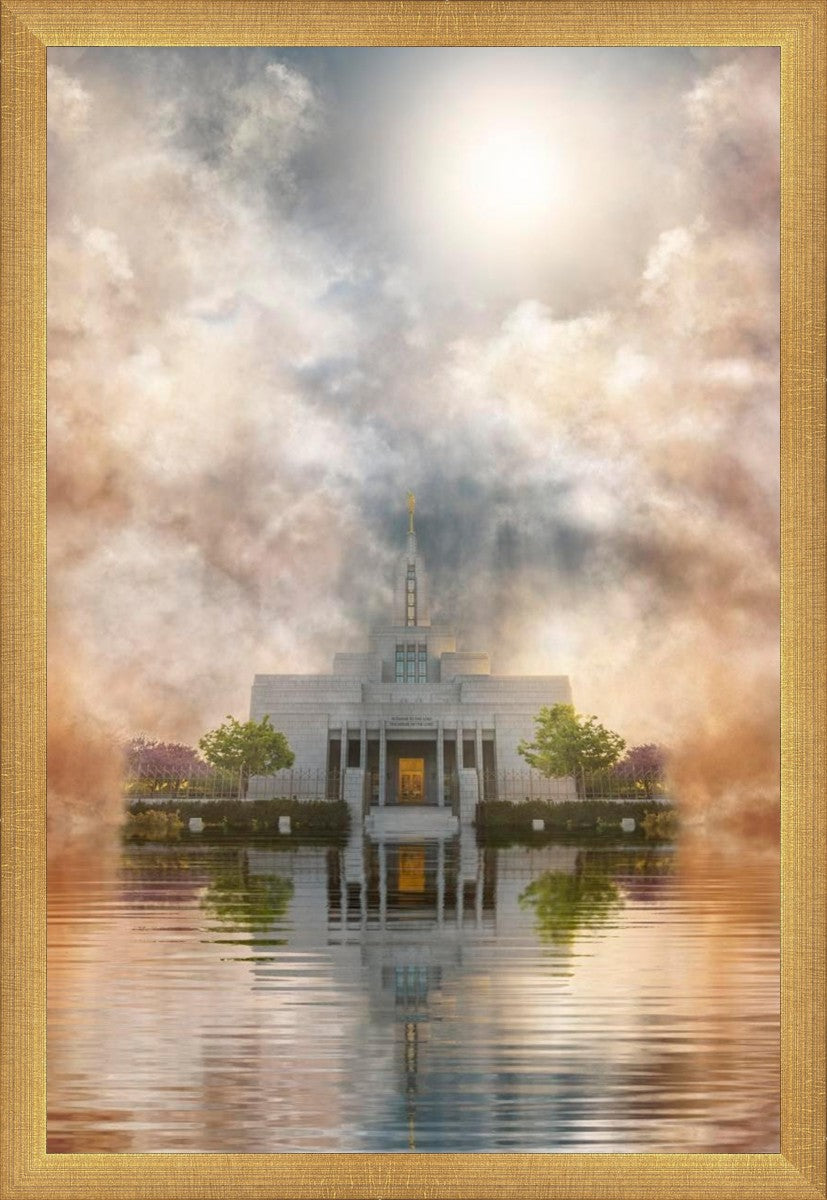 Millennial Reflection Draper Temple