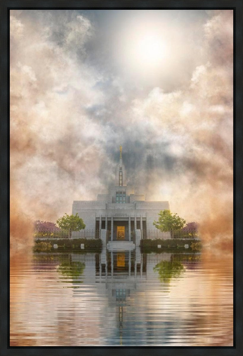 Millennial Reflection Draper Temple