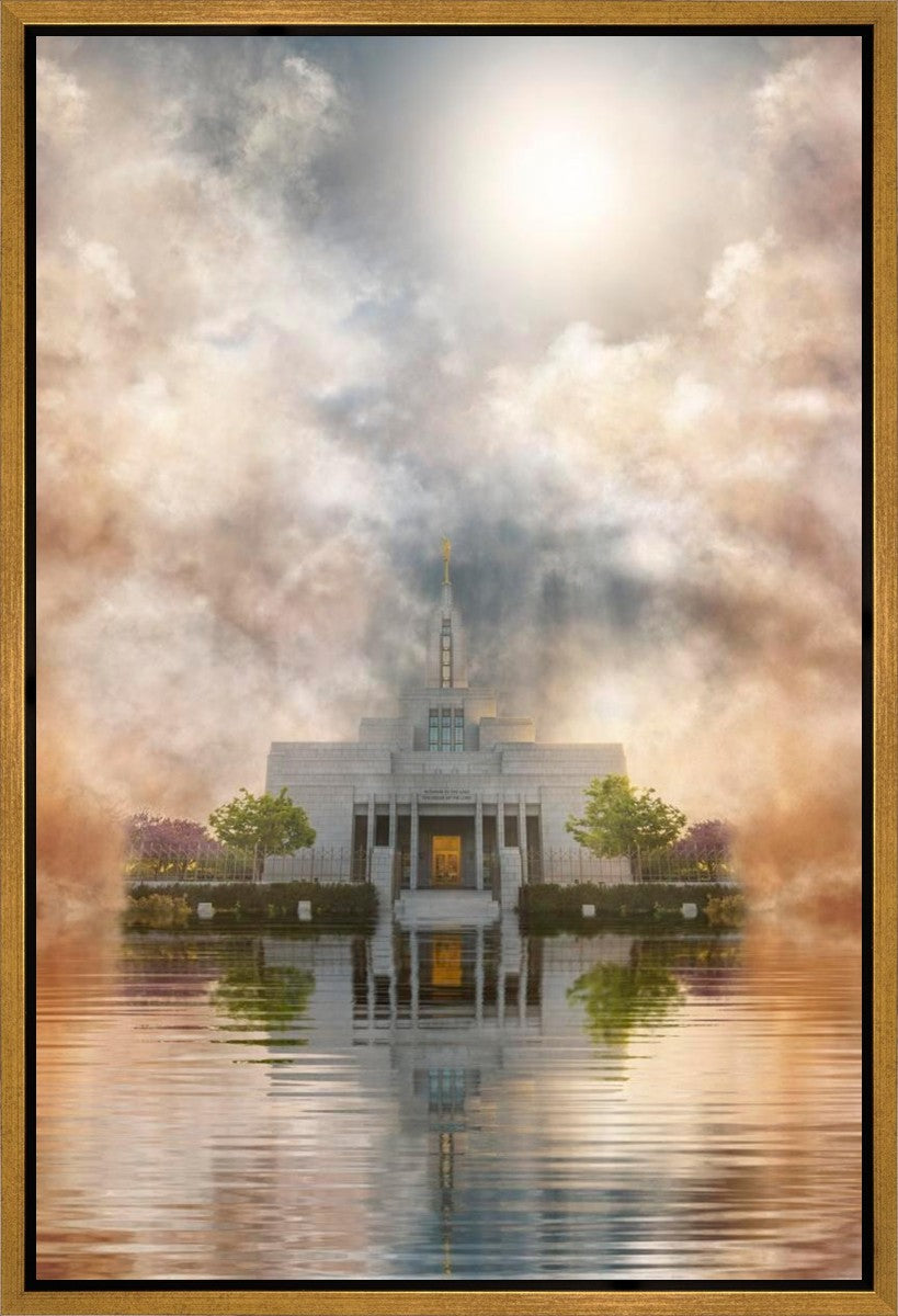 Millennial Reflection Draper Temple