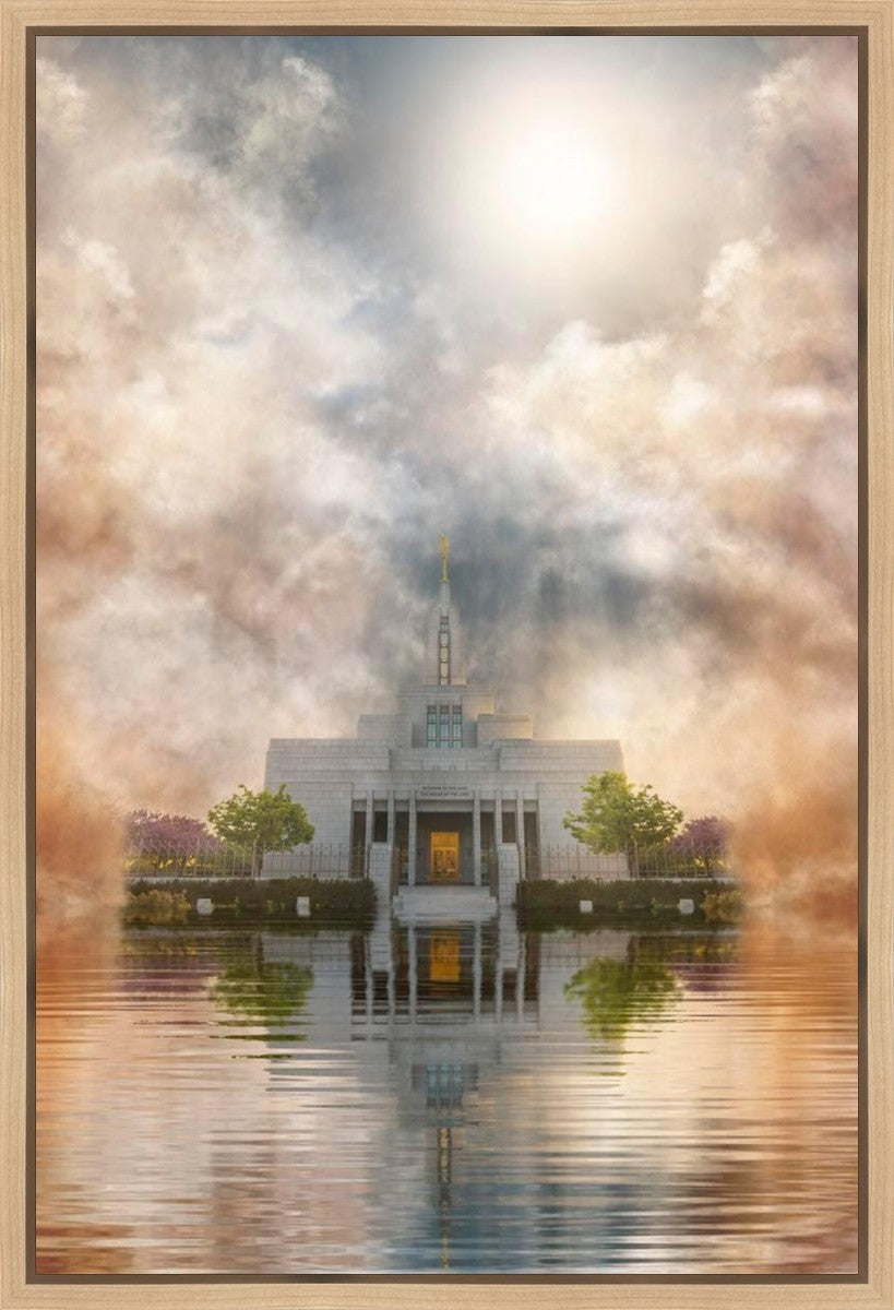 Millennial Reflection Draper Temple