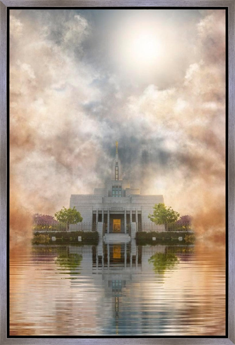 Millennial Reflection Draper Temple