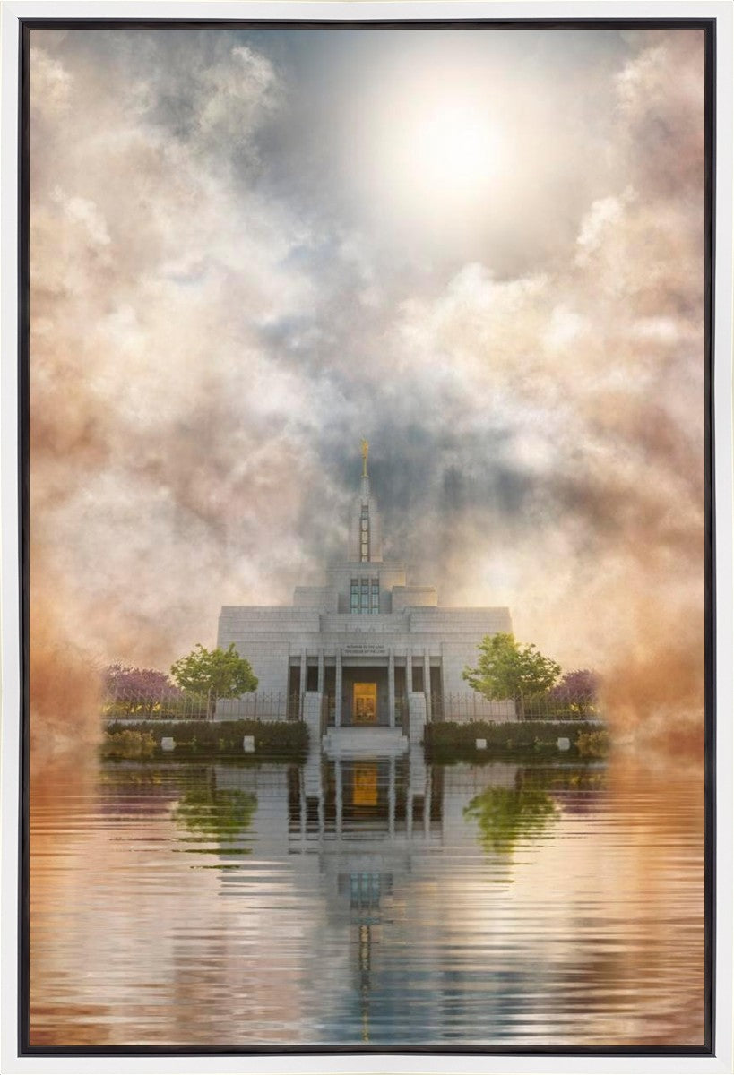 Millennial Reflection Draper Temple