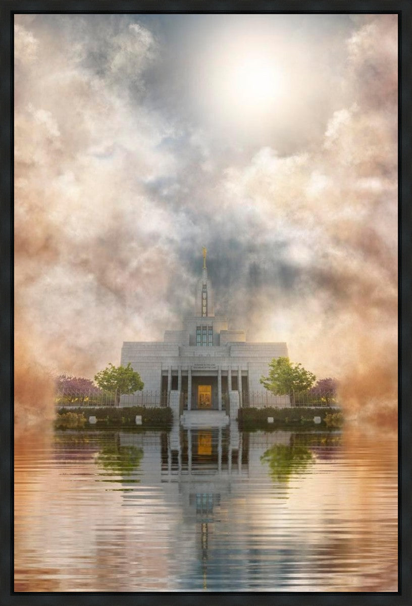 Millennial Reflection Draper Temple
