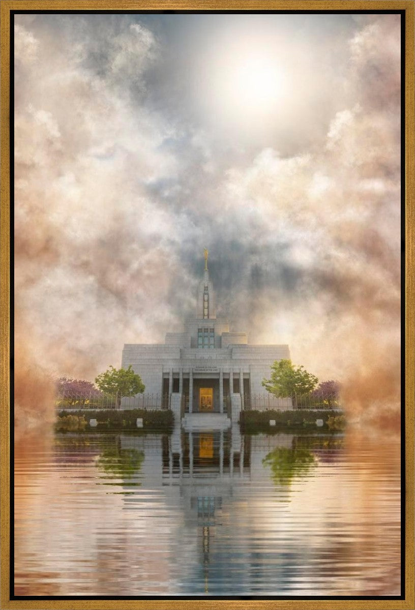 Millennial Reflection Draper Temple