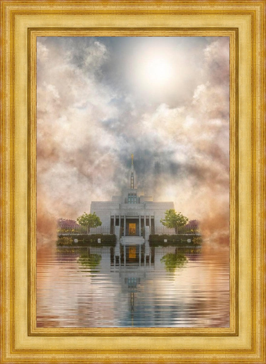 Millennial Reflection Draper Temple