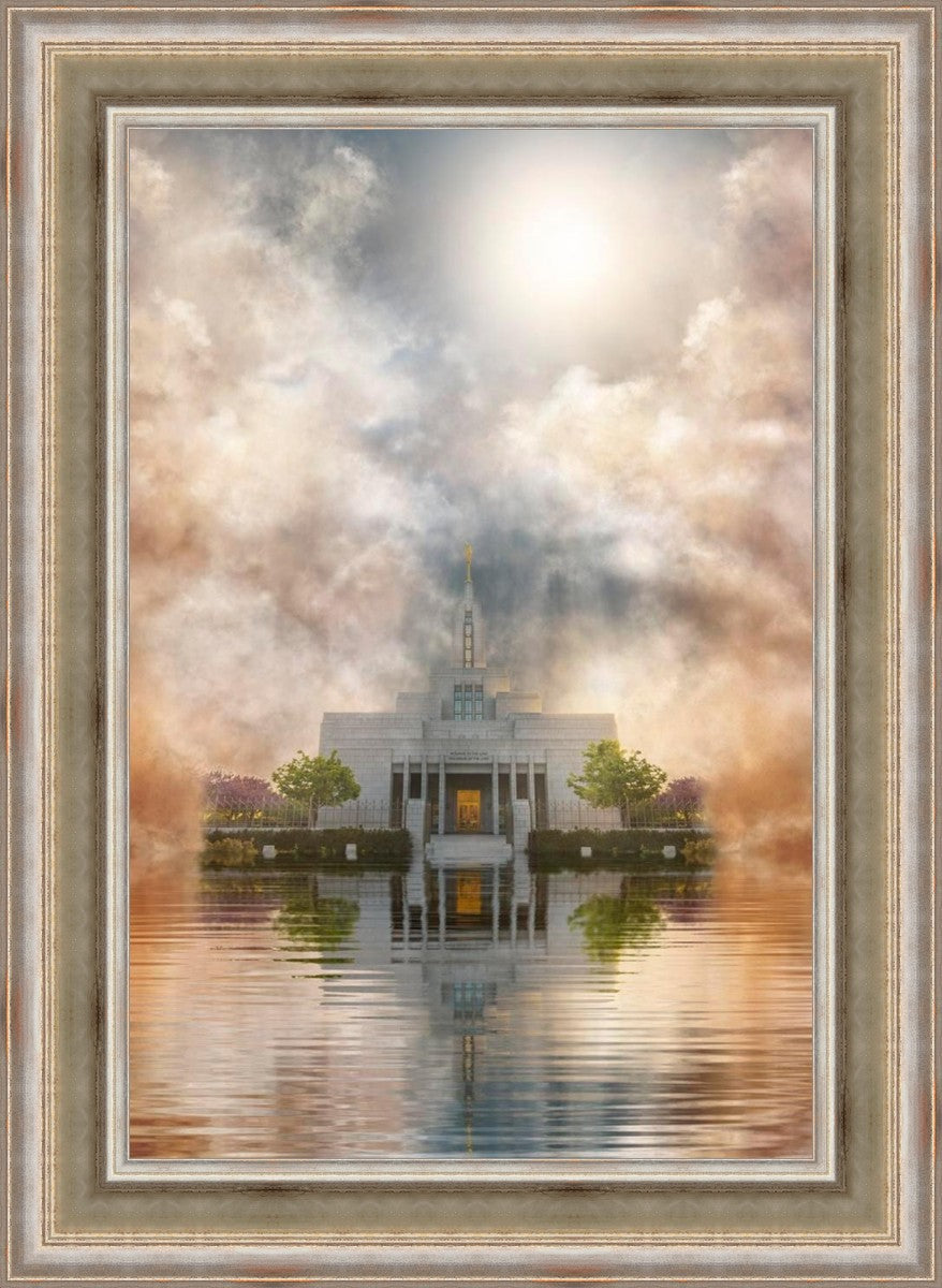 Millennial Reflection Draper Temple