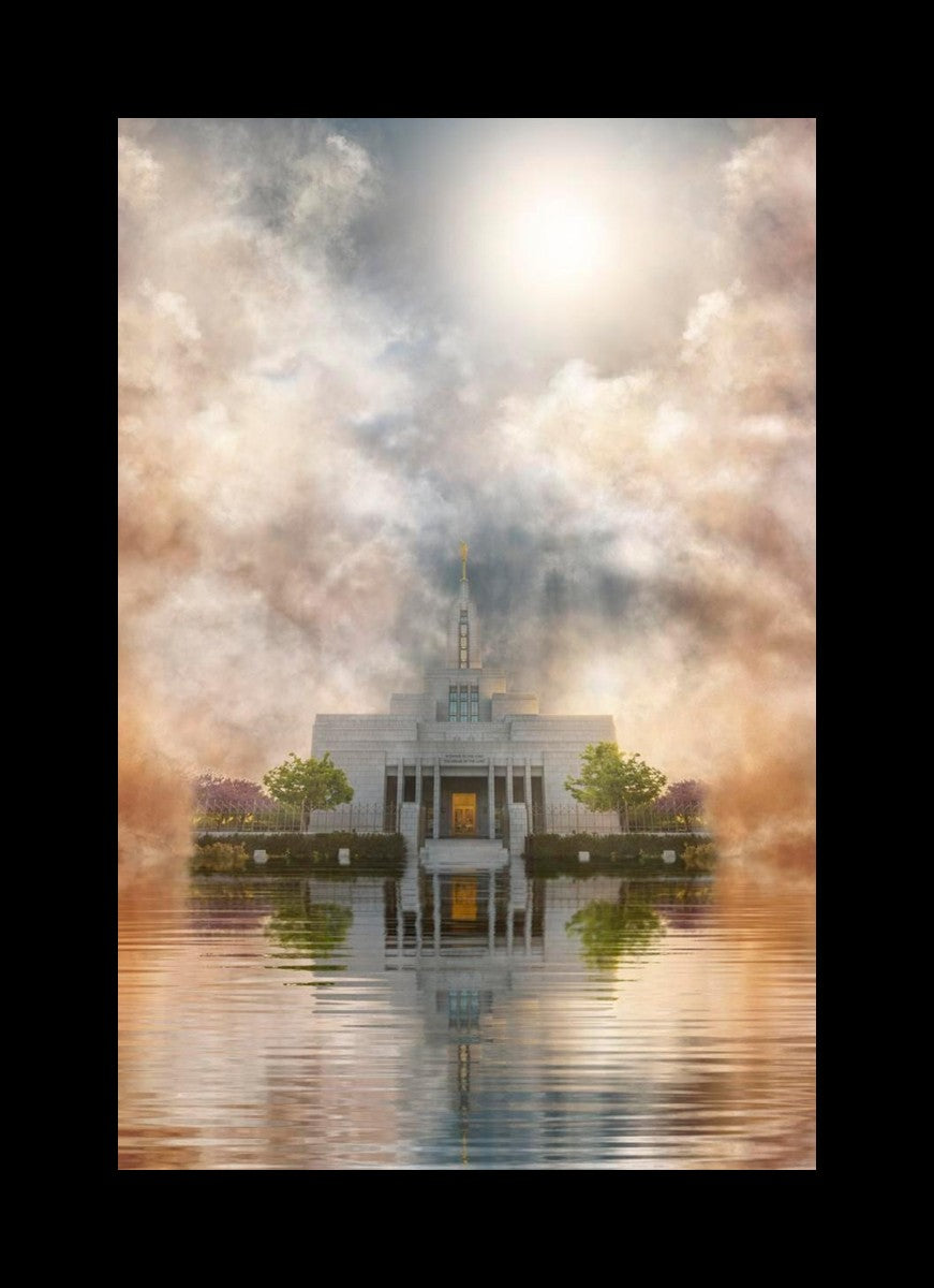 Millennial Reflection Draper Temple