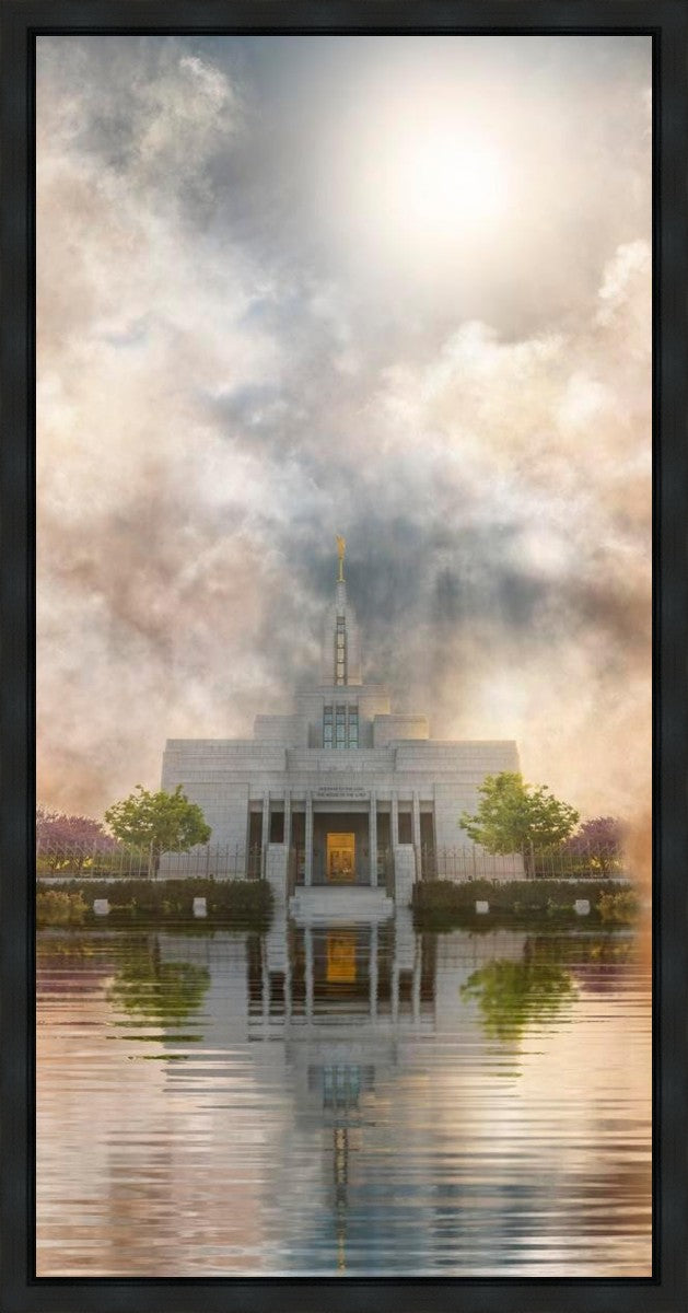 Millennial Reflection Draper Temple