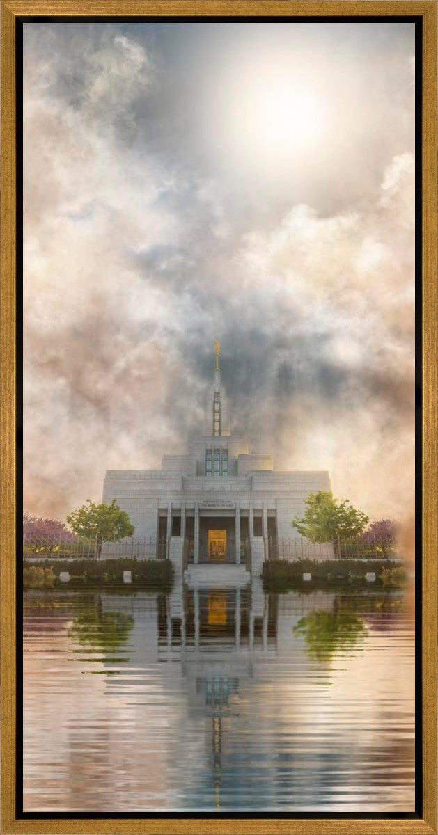 Millennial Reflection Draper Temple