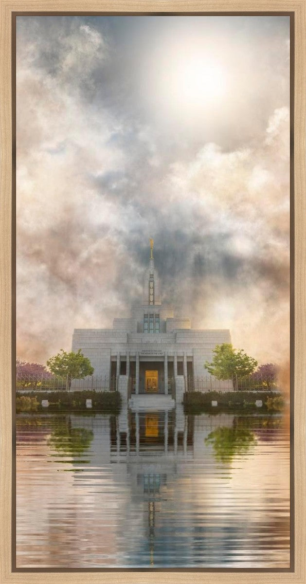 Millennial Reflection Draper Temple