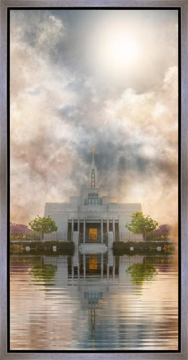 Millennial Reflection Draper Temple