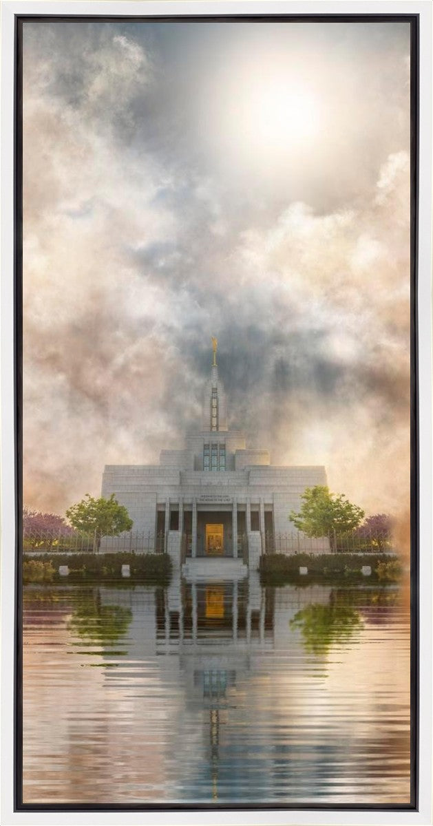 Millennial Reflection Draper Temple