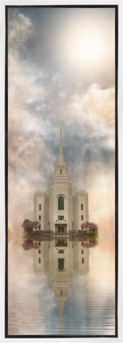 Millennial Reflection Brigham City Utah Temple