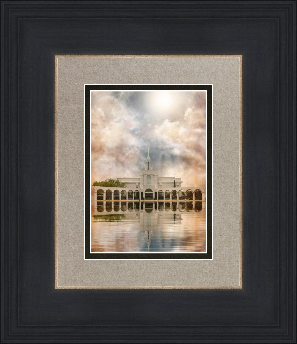 Millennial Reflection Bountiful Utah Temple