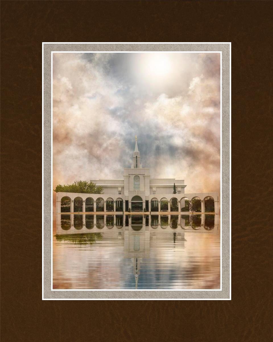 Millennial Reflection Bountiful Utah Temple