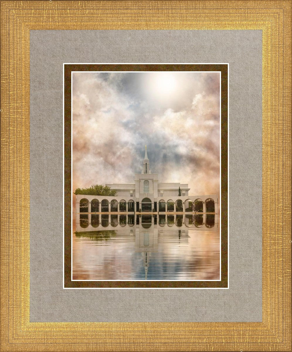 Millennial Reflection Bountiful Utah Temple
