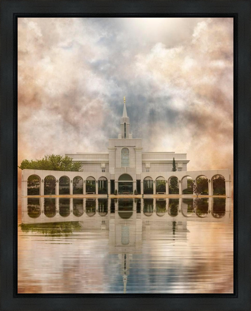 Millennial Reflection Bountiful Utah Temple