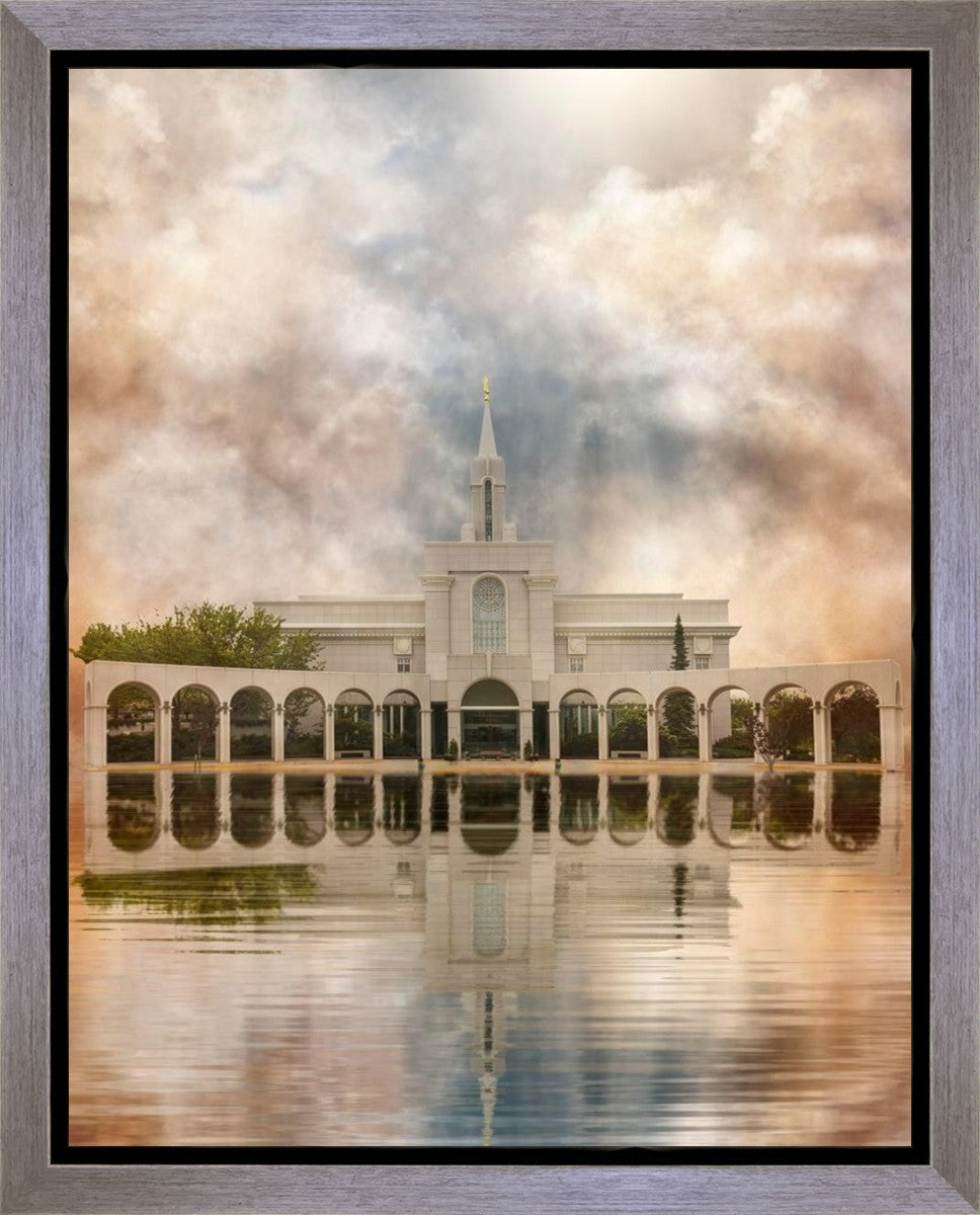 Millennial Reflection Bountiful Utah Temple