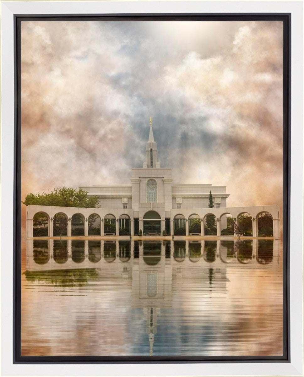 Millennial Reflection Bountiful Utah Temple