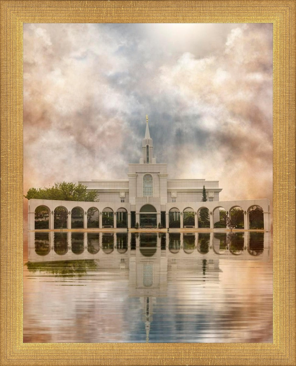Millennial Reflection Bountiful Utah Temple