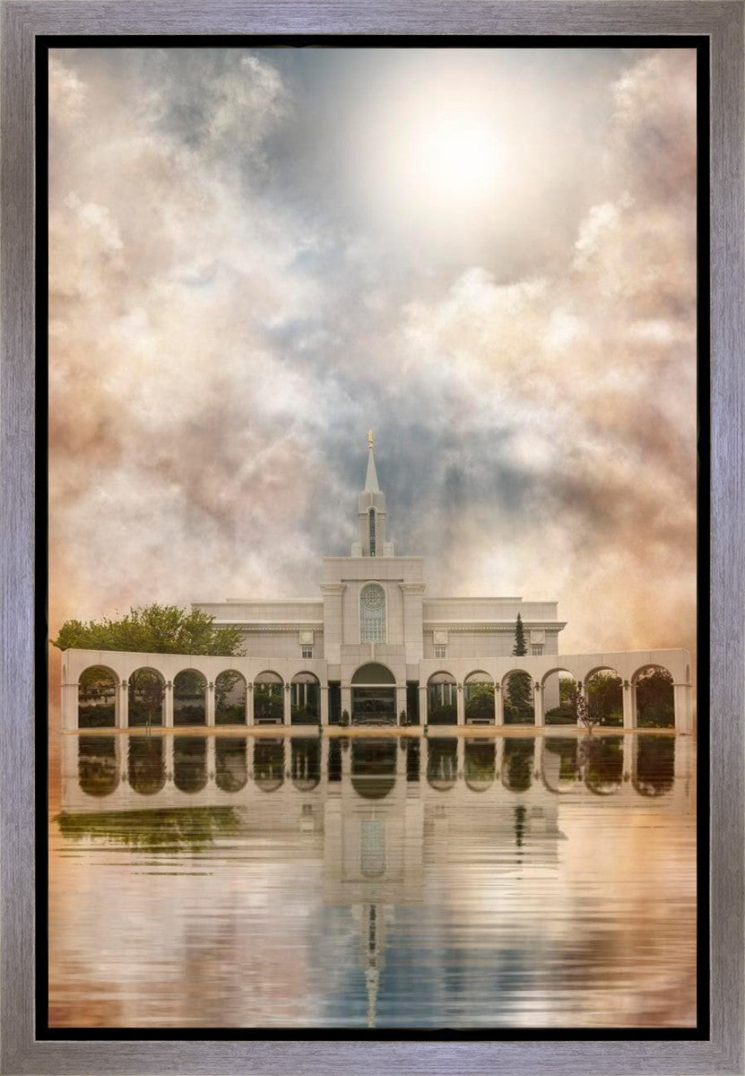 Millennial Reflection Bountiful Utah Temple