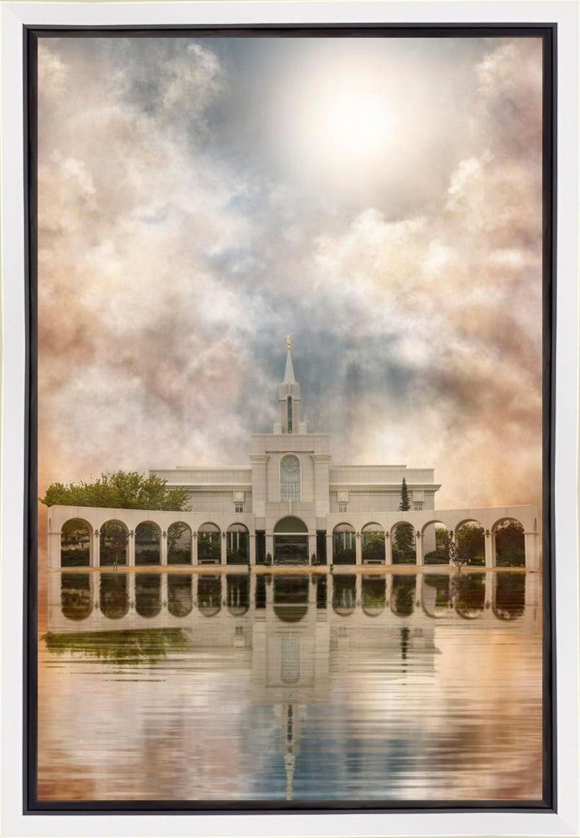 Millennial Reflection Bountiful Utah Temple