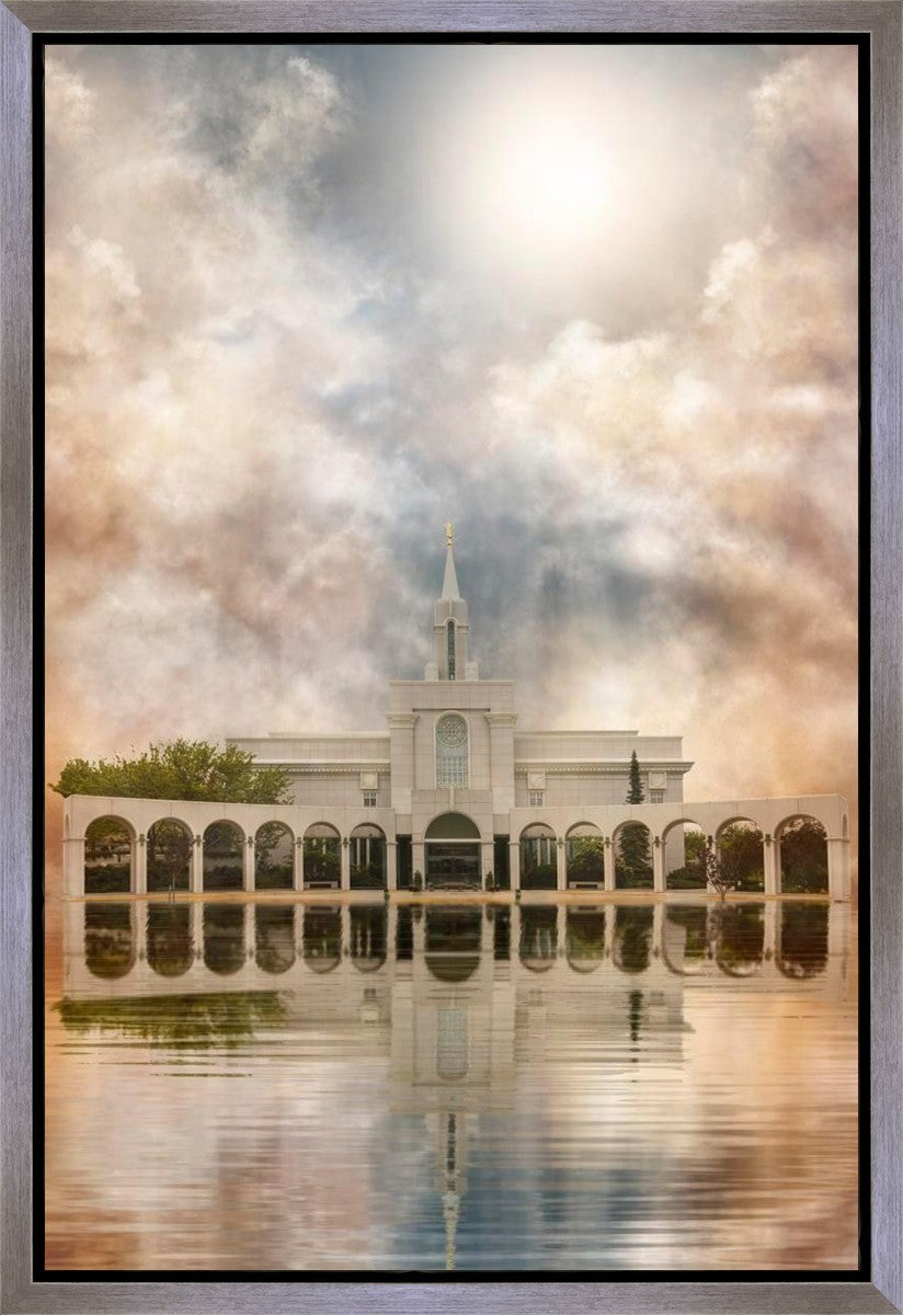 Millennial Reflection Bountiful Utah Temple