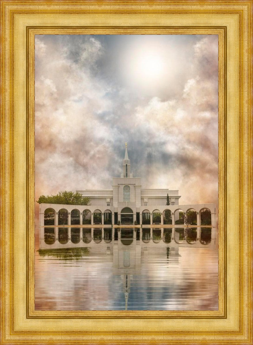 Millennial Reflection Bountiful Utah Temple