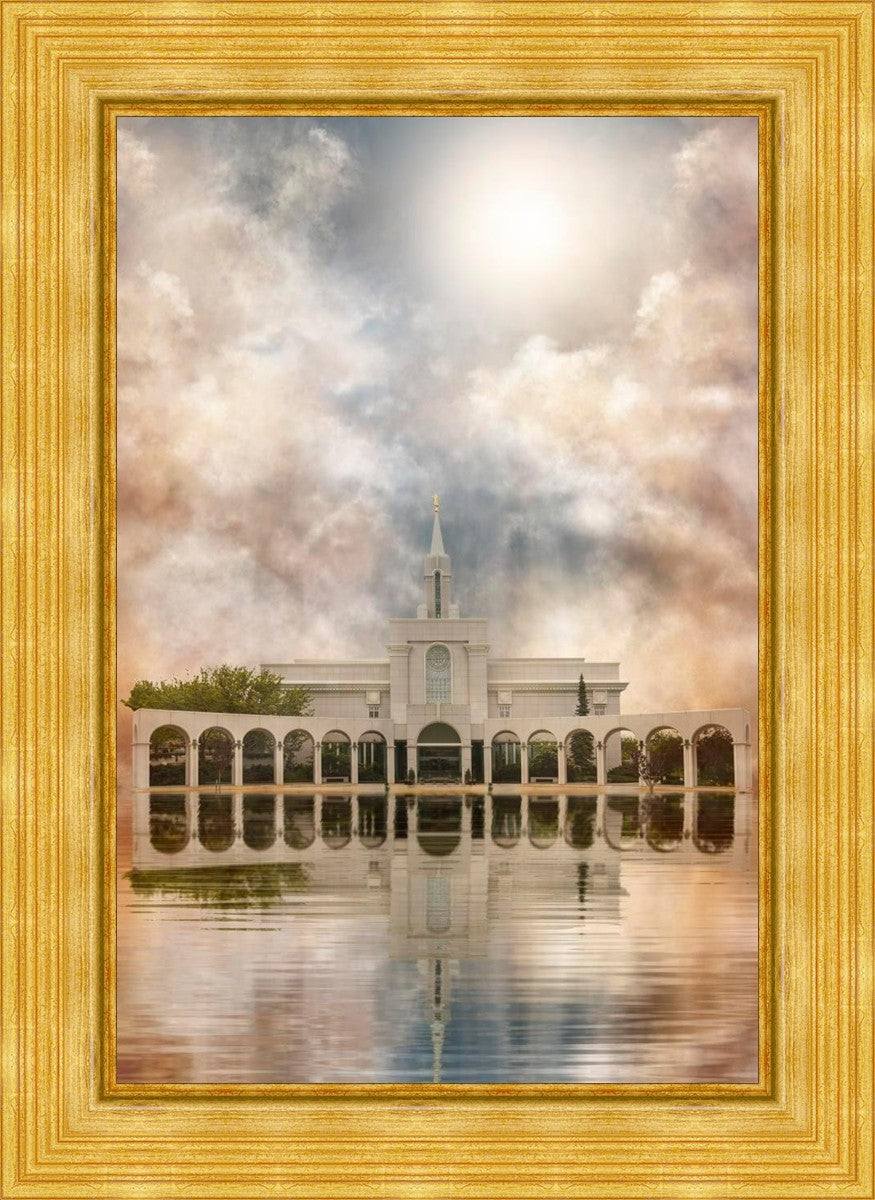 Millennial Reflection Bountiful Utah Temple