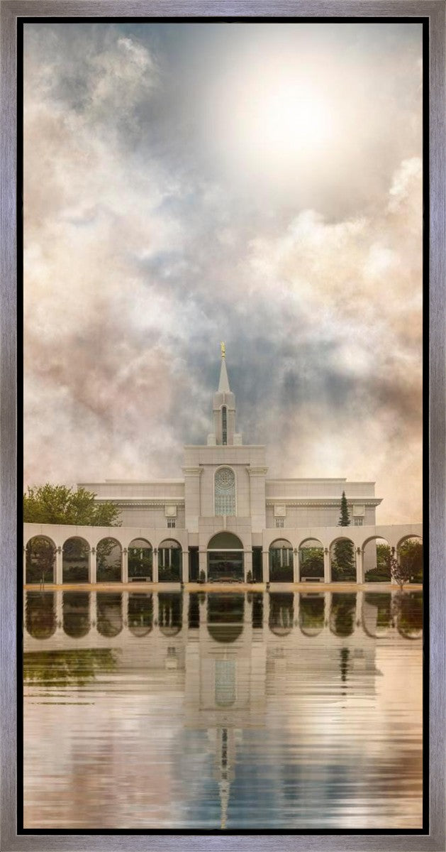 Millennial Reflection Bountiful Utah Temple
