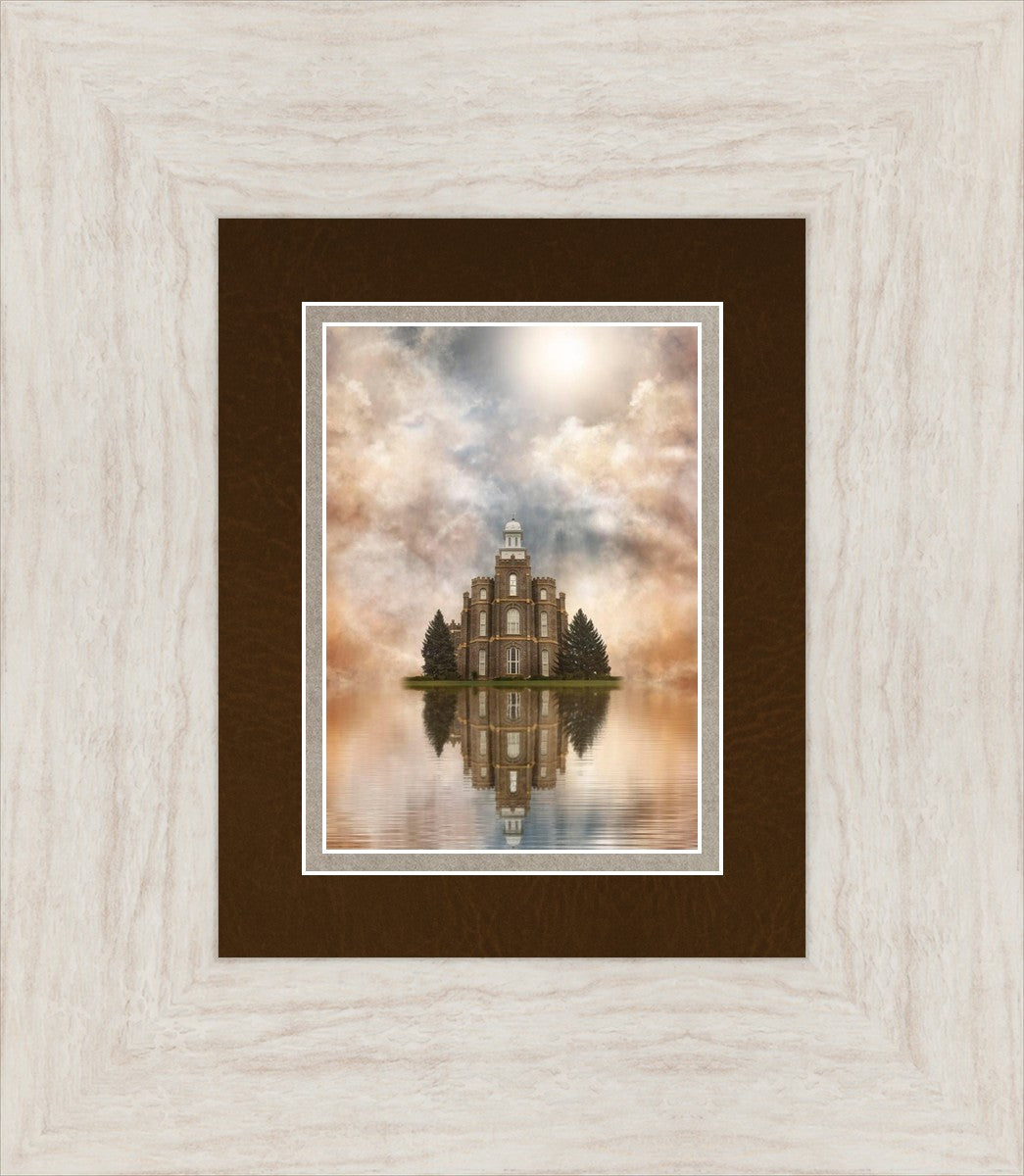 Millennial Reflection Logan Utah Temple