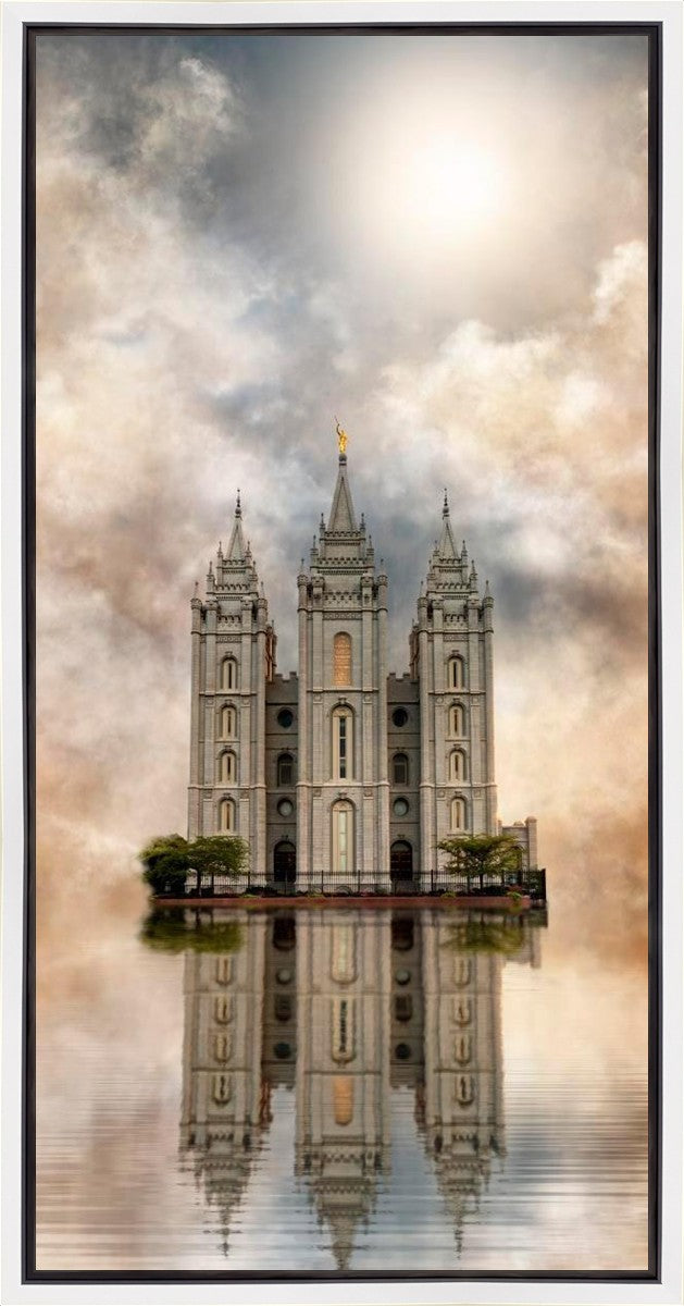 Millennial Reflection Salt Lake City Utah Temple
