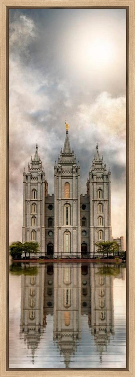 Millennial Reflection Salt Lake City Utah Temple