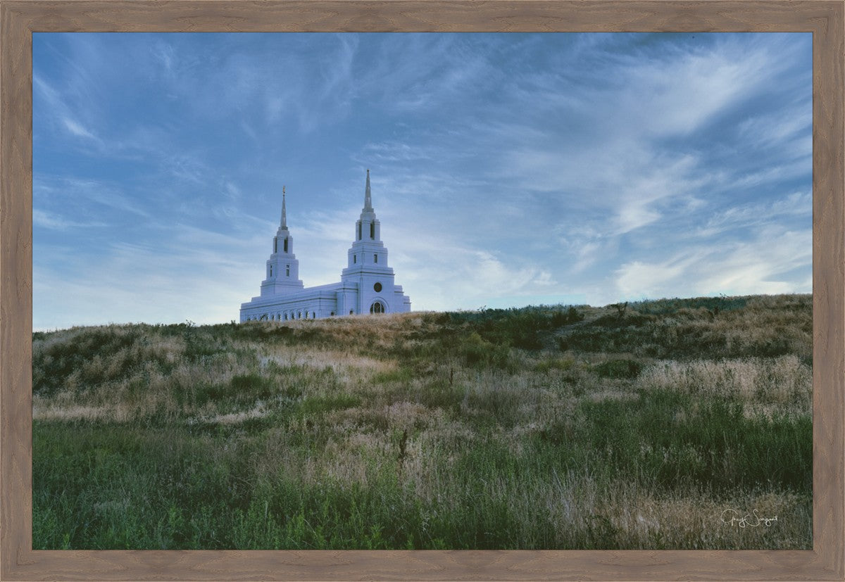 Layton Utah Meadow Large Wall Art