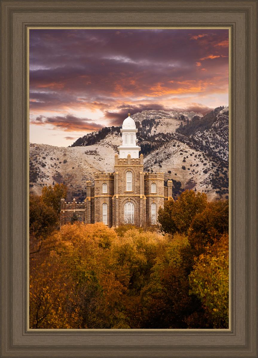 Logan Utah Fall Sunrise