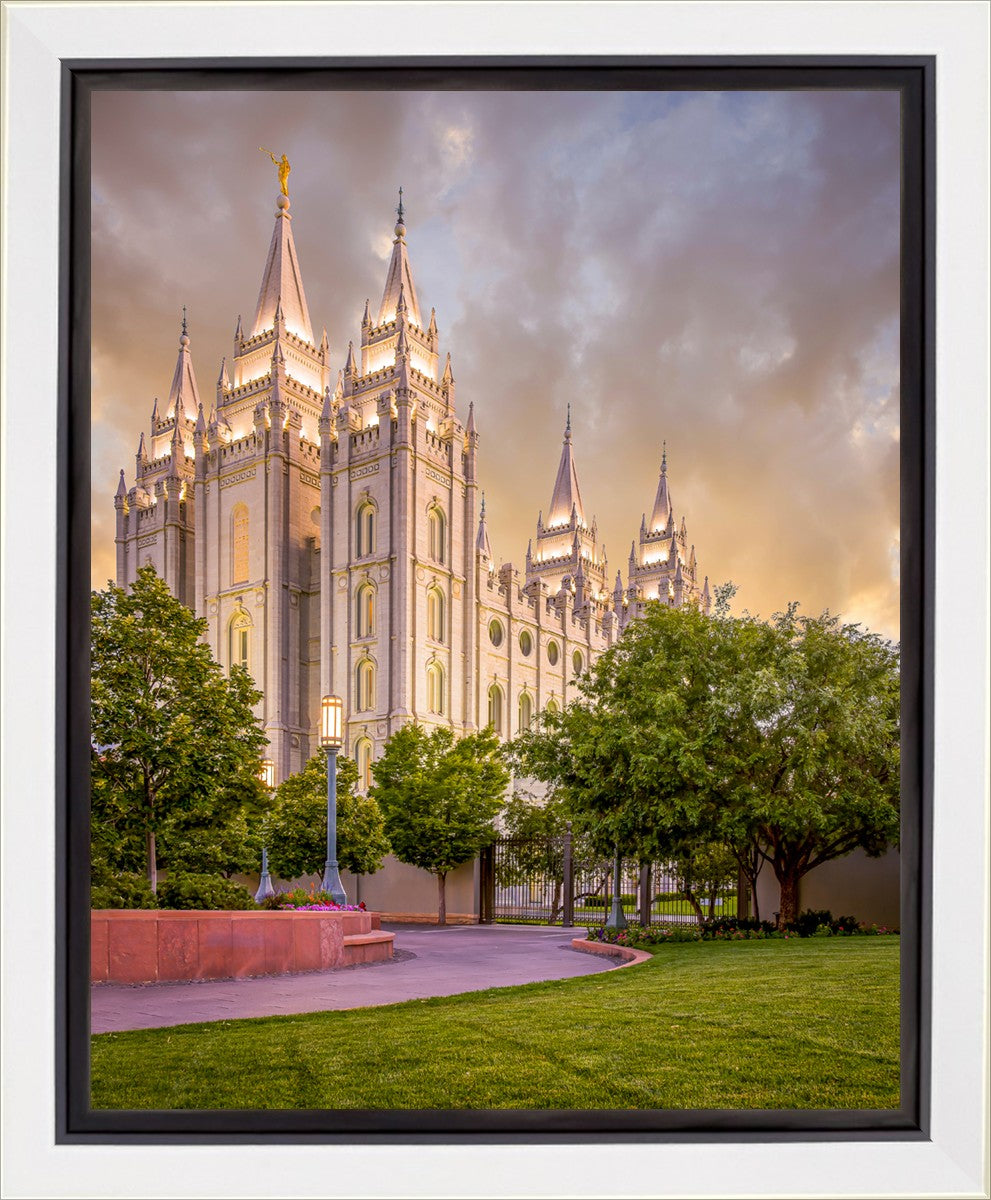 Salt Lake City Utah Eternal Glow