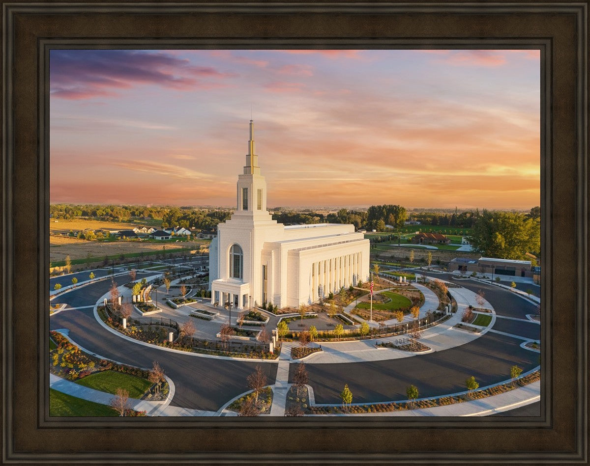 Burley Idaho Glorious Sunrise