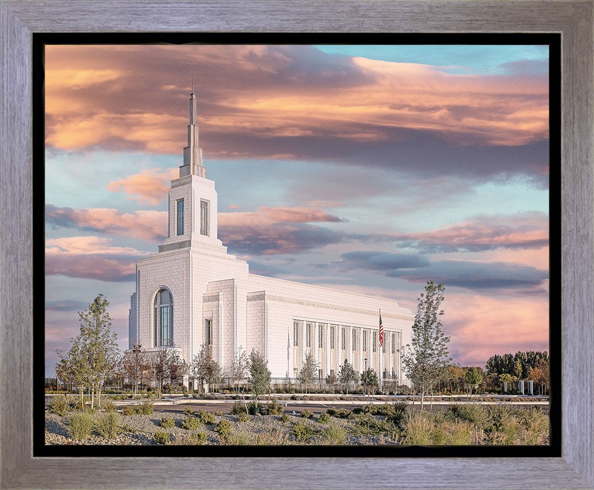 Burley Idaho Sunrise Glow