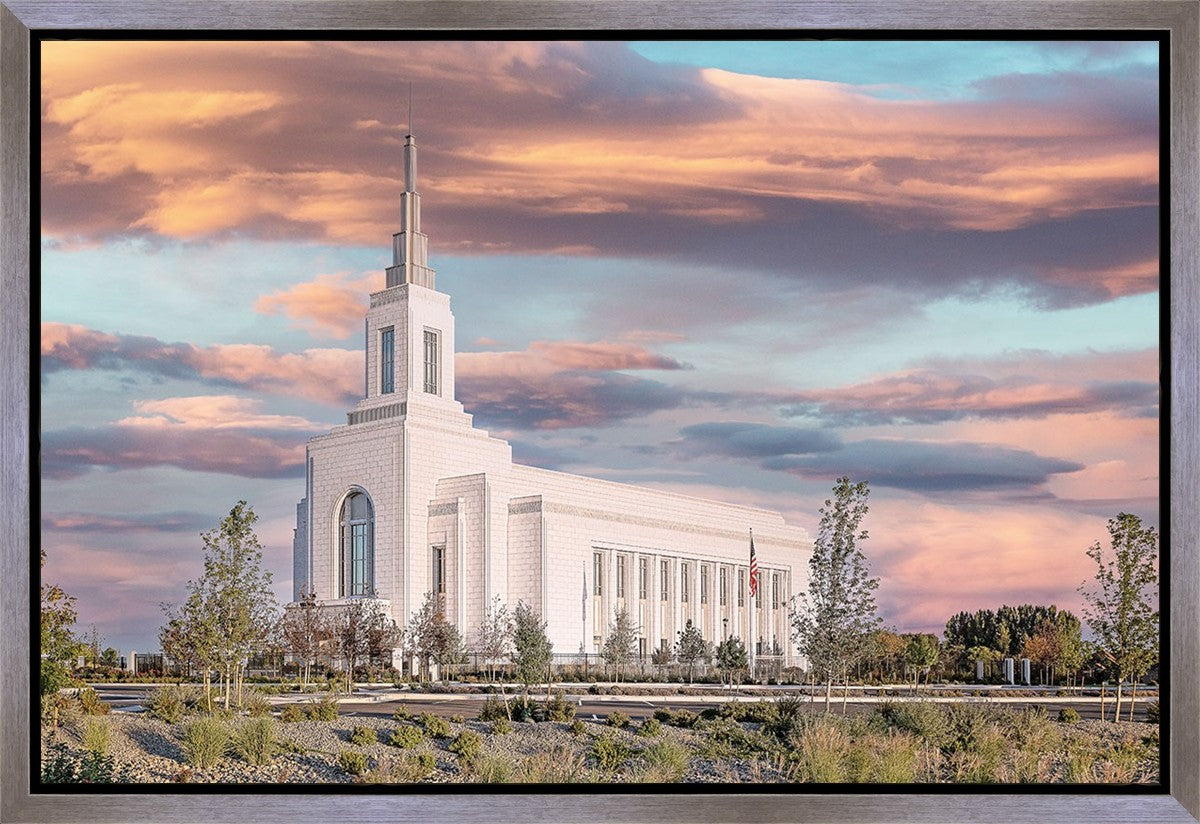 Burley Idaho Sunrise Glow
