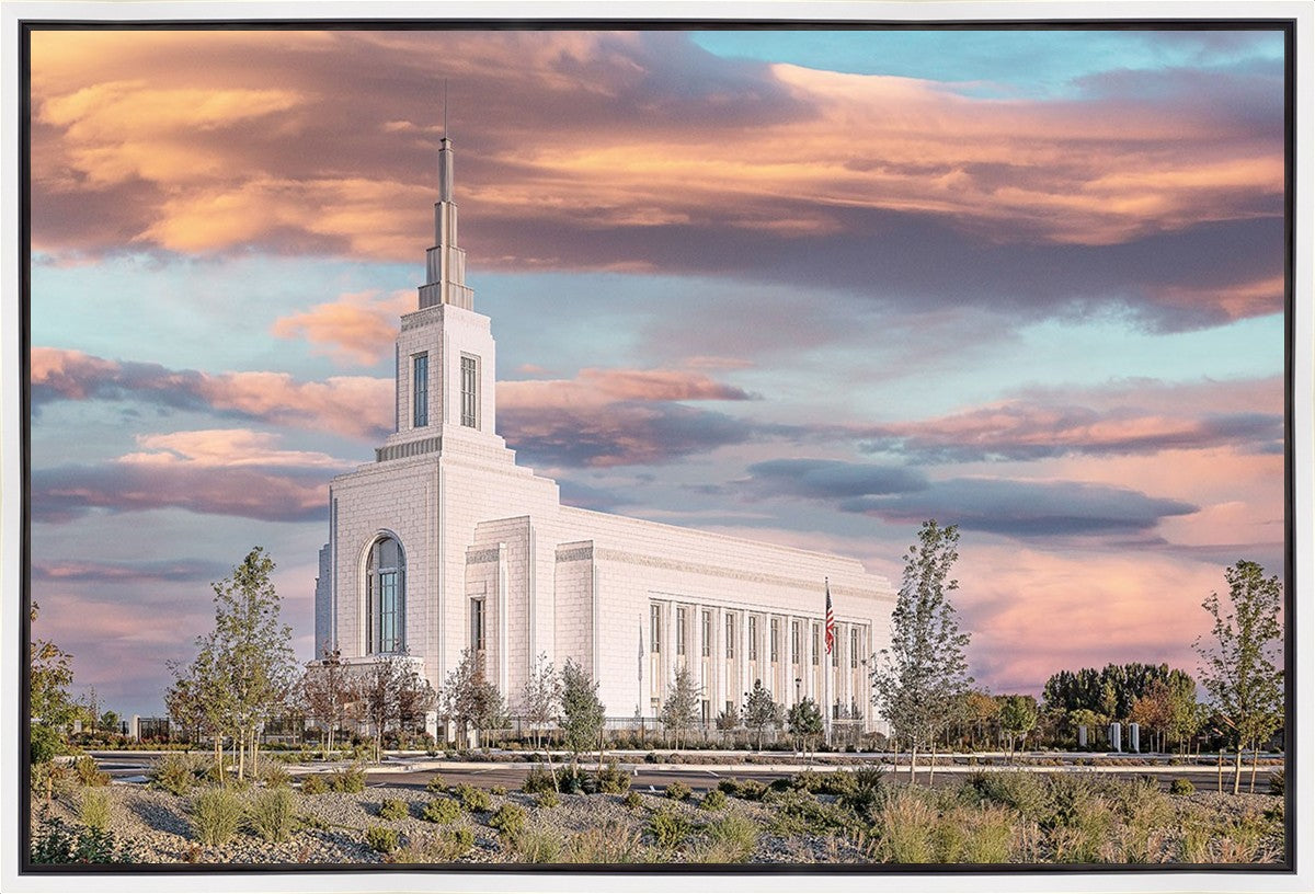 Burley Idaho Sunrise Glow