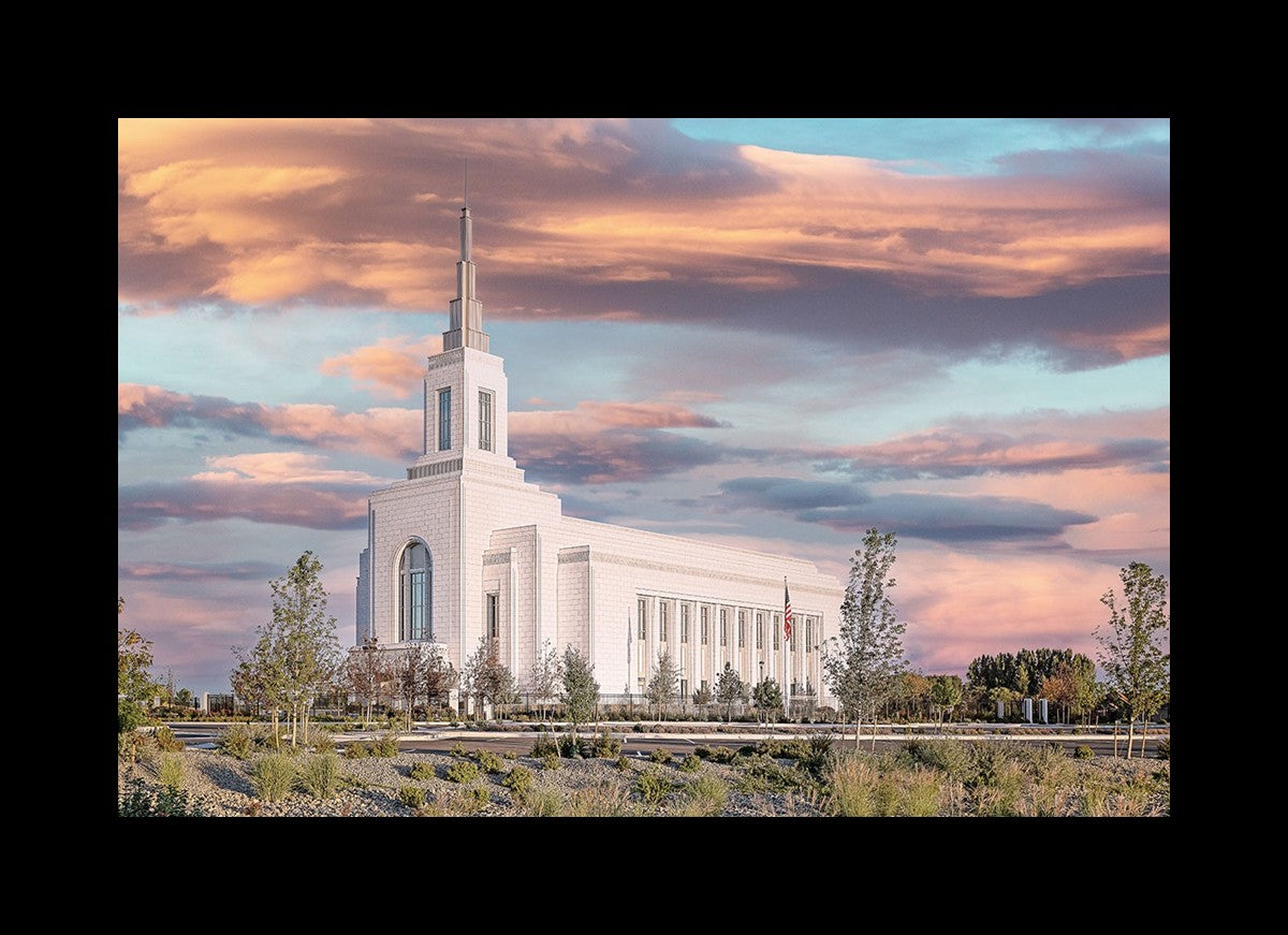 Burley Idaho Sunrise Glow