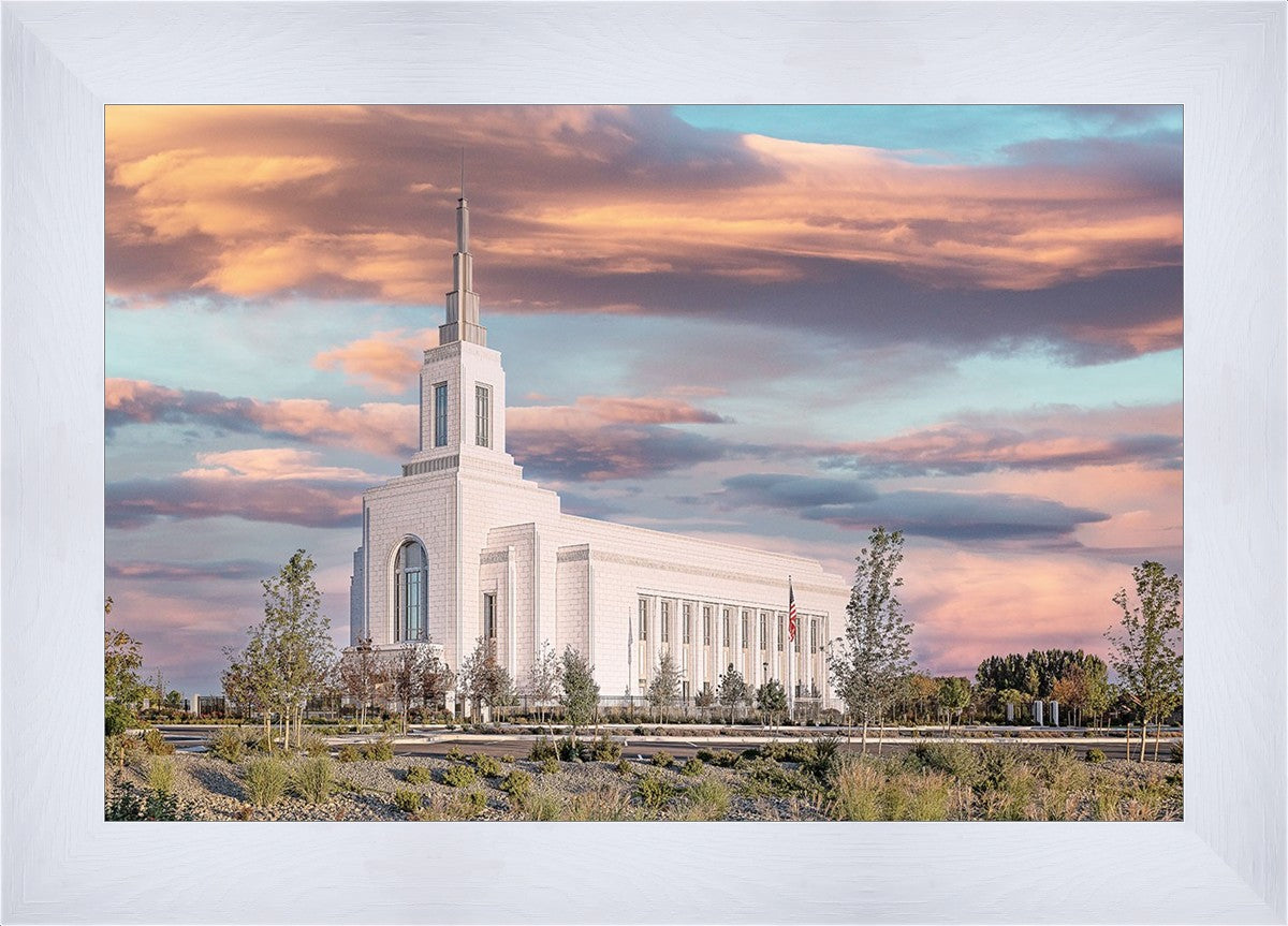 Burley Idaho Sunrise Glow