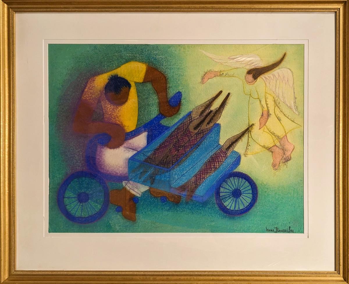 Angel of The Poor Original Artwork