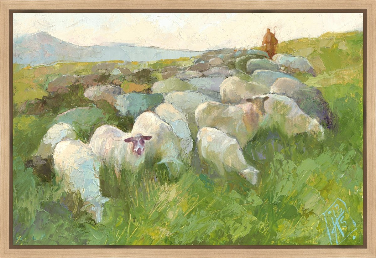 In The Care of The Shepherd Gallery Wrap