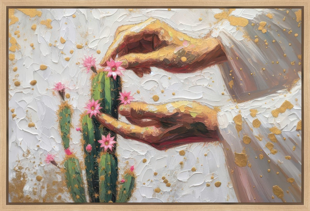The Patient Gardener Gallery Wrap